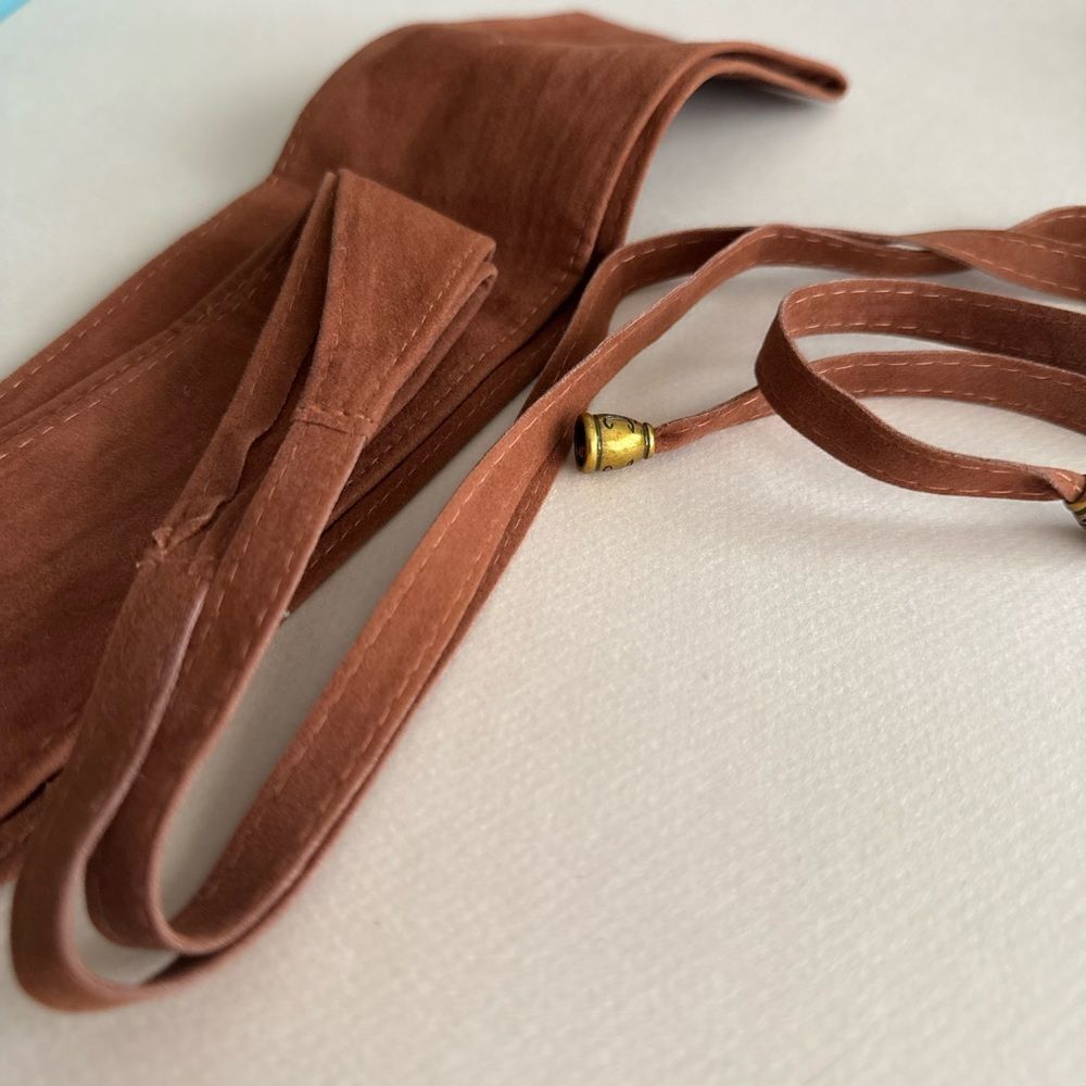 Boho brown belt #1848 - Picture 4 of 4